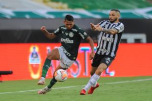 Palmeiras e Santos na decisão da Libertadores de 2020.