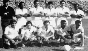 Santos de Pelé em 1970.