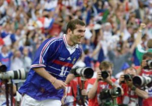 Zinedine Zidane na seleção francesa.