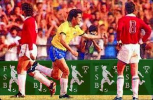 Brasil vence a Venezuela por 6 a 0 nas eliminatórias em 1989.