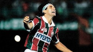 Fluminense detona Santos na primeira partida semifinal do Brasileiro de 1995.