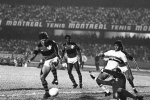 Flamengo x São Paulo em 1982.