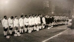 Santos campeão da Libertadores de 1962.