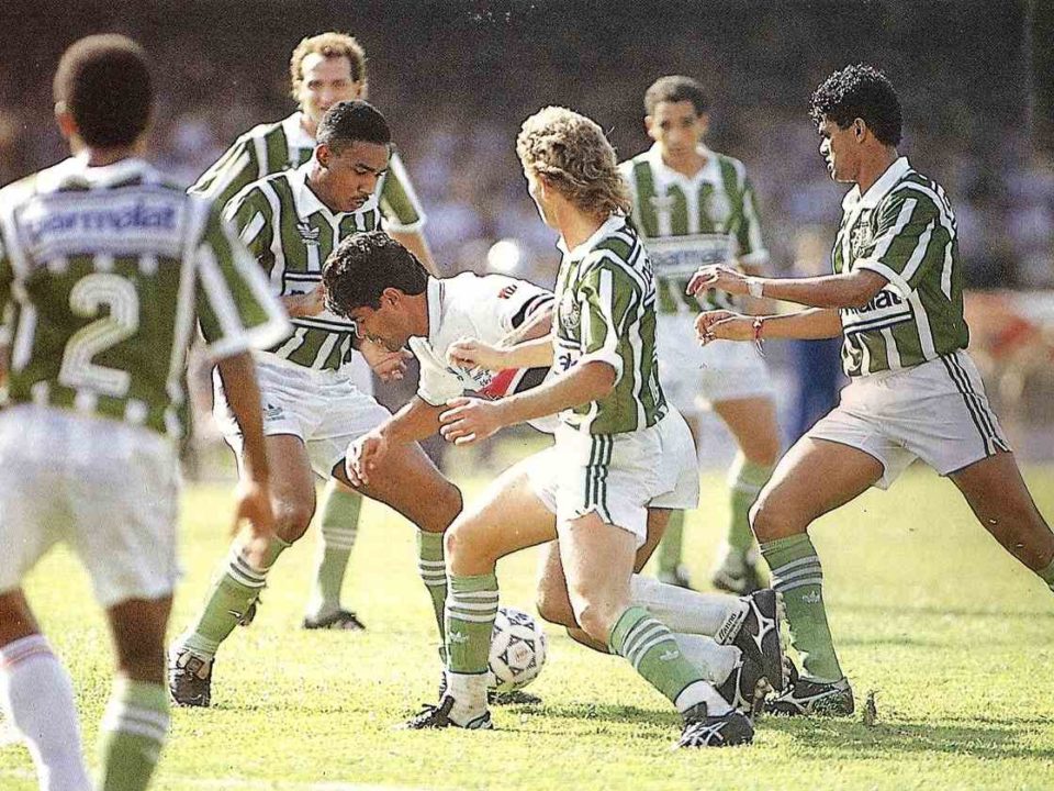 São Paulo e Palmeiras tiveram extensa rivalidade no anos 1990.