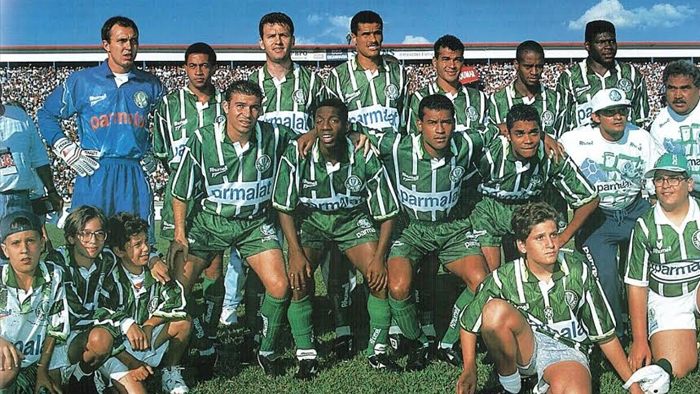 Palmeiras da Parmalat em 1996.