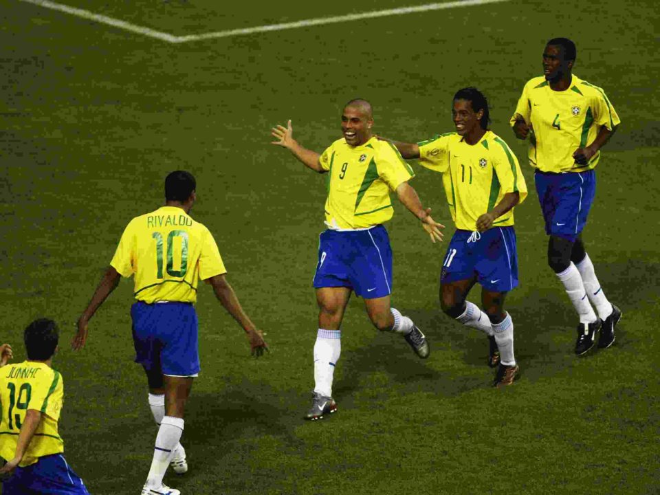 Mágica seleção brasileira em 2002!