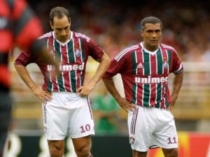 Fluminense galáctico de Edmundo e Romário.