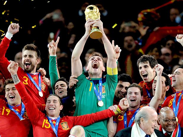 Espanha campeã da Copa do Mundo 2010