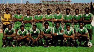 Nigéria ergueu a taça africana em 1980