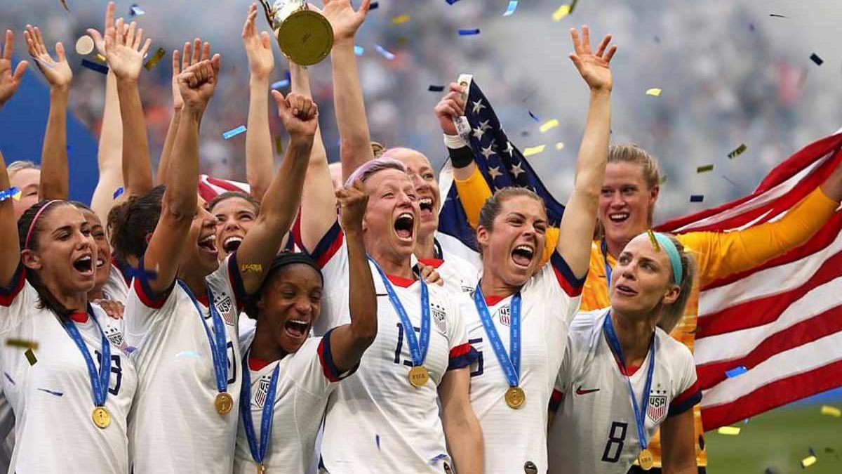 EUA é a maior vencedora em Copas do Mundo feminina.