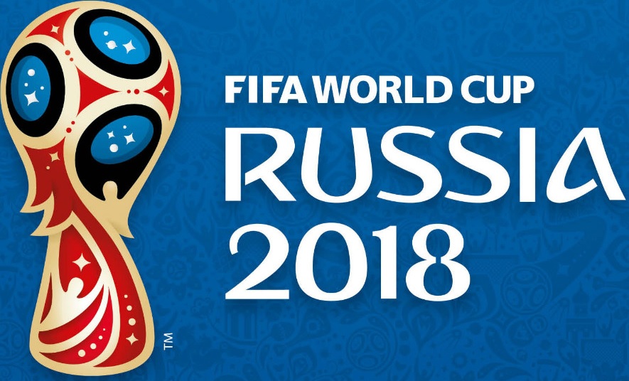 Logo da Copa do Mundo 2018, na Rússia.