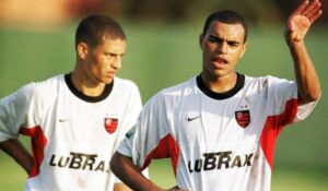Alex e Denilson no Flamengo.