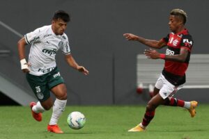 Supercopa do Brasil 2021 com Flamengo e Palmeiras.