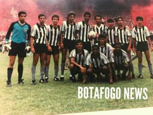 Edmundo na base do Botafogo