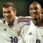 Zidane e Anelka pela França.